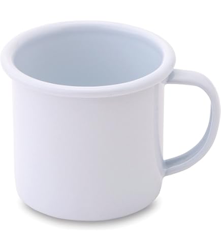 Amazon.co.jp: ヒロシ NO.164 野外独杯 マグカップ ホーロー : ホーム